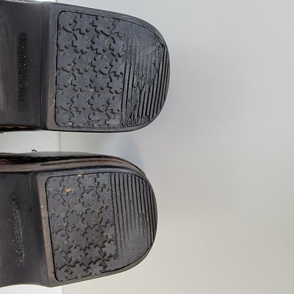 Dansko XP Dark Brown Pull Up Women's Clogs - Size 37 - Picture 8 of 9